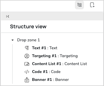 Structure view